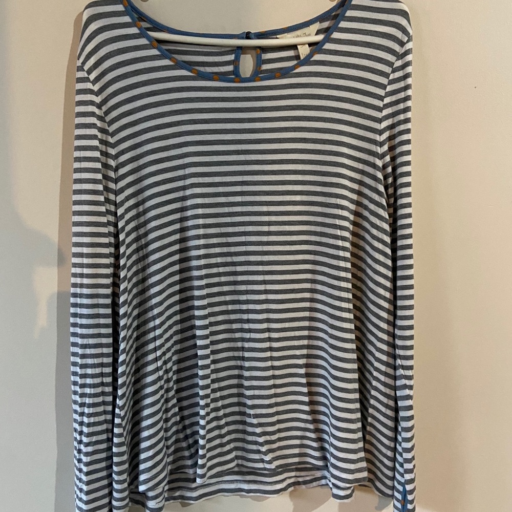Long Sleeve Striped Top